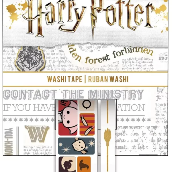 Washi Tape Harry Potter Chibi scenes